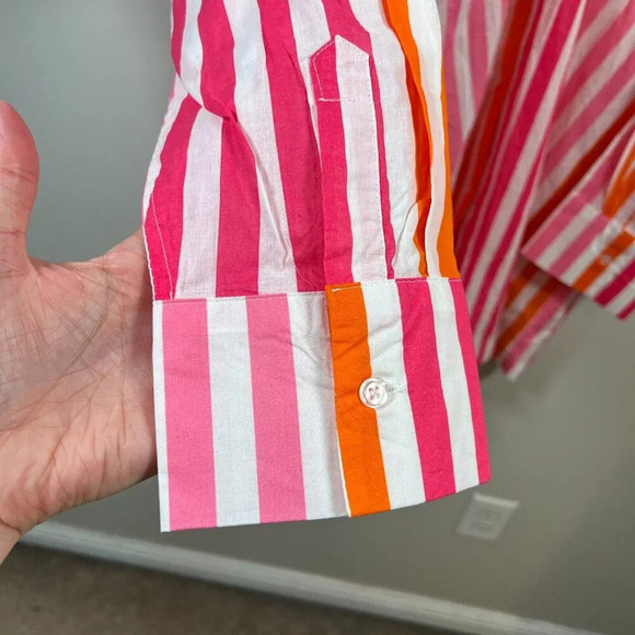 Beach Riot Alexa Top Size Large Petite Sunset Stripes Coverup Beach Vacation - Picture 7 of 10